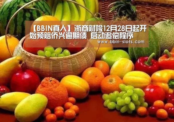 【BBIN真人】浙商财险12月28日起开始预赔侨兴逾期债 启动追偿程序(图2) BBIN真人